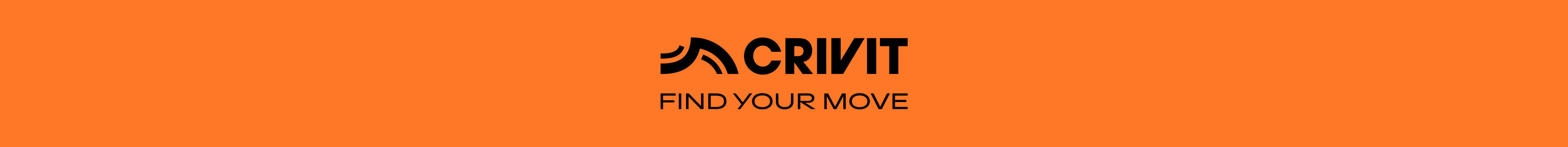 Crivit logo: Leia oma liikumine.